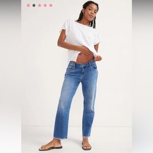 The Boyfriend Maternity Jean, Indigo